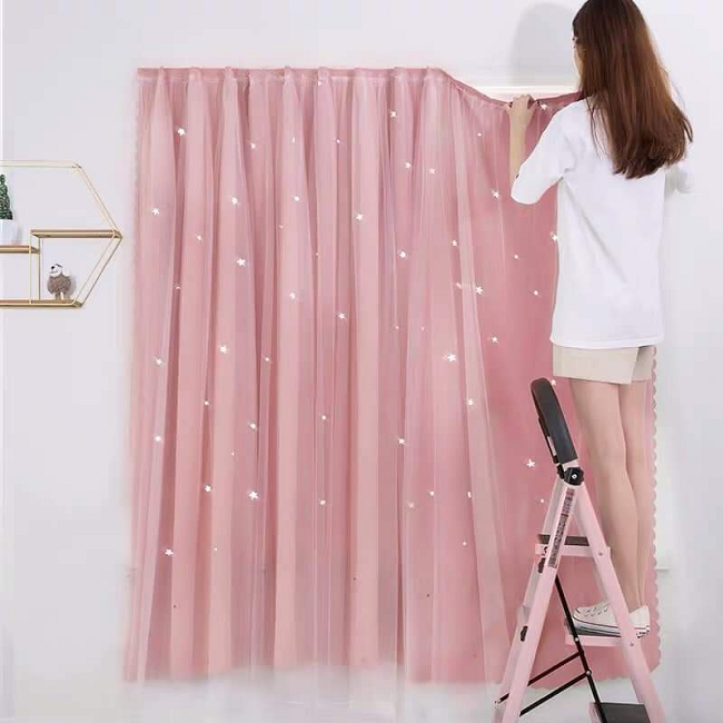 Cách tháo rèm cửa vải