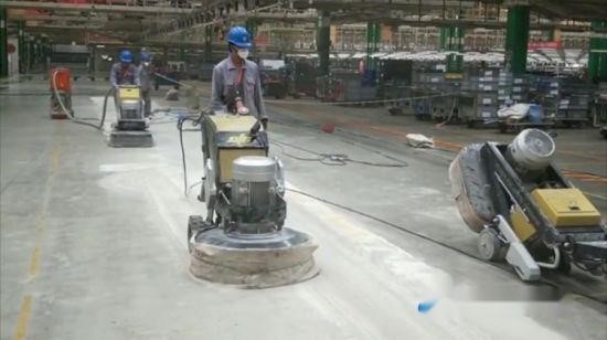 Thi công mài sàn bê tông chuyên nghiệp