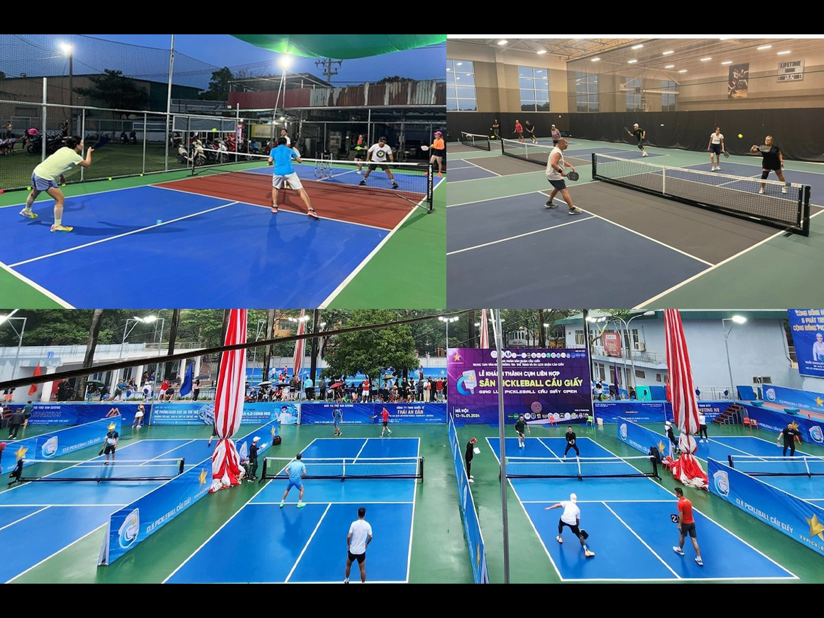 giá thuê sân pickleball hà nội