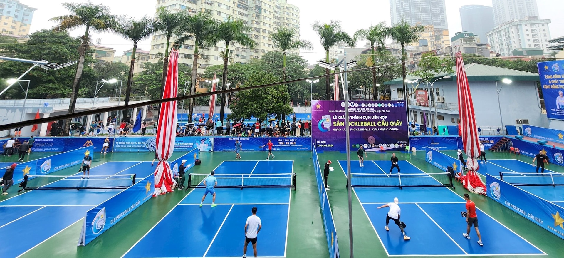 giá thuê sân pickleball hà nội