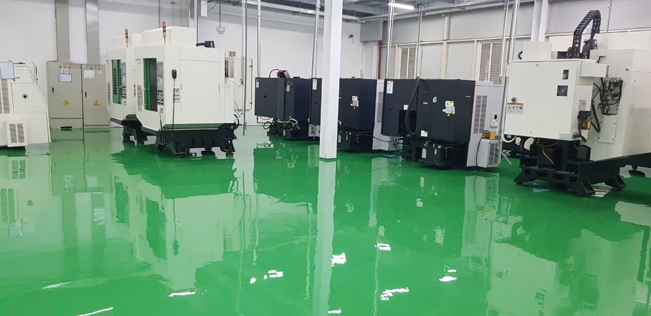 Thi công sơn Epoxy