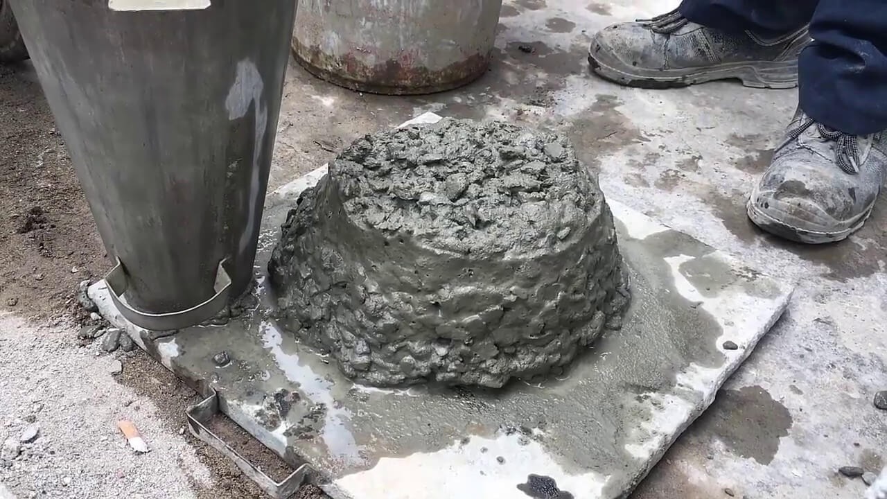 Lấy Mac bê tông tươi